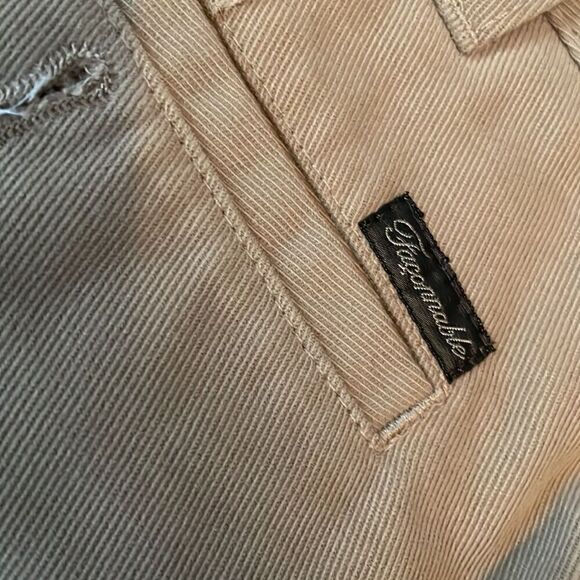 Faconnable 100% Cotton Khaki Pants - 38 - Picture 9 of 12
